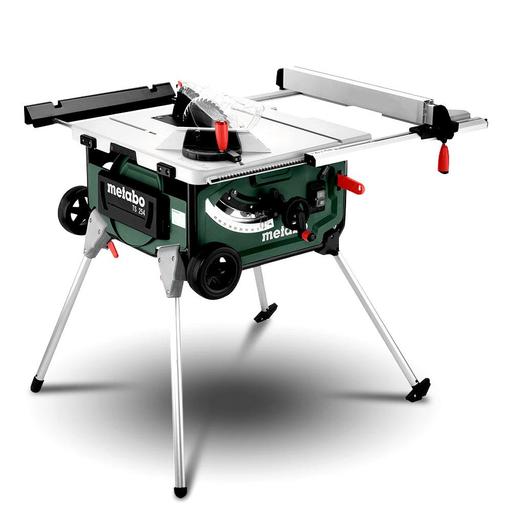 Metabo TS 254 (600668190) 254mm (10") Table Saw with Intergrated wheels and Stand