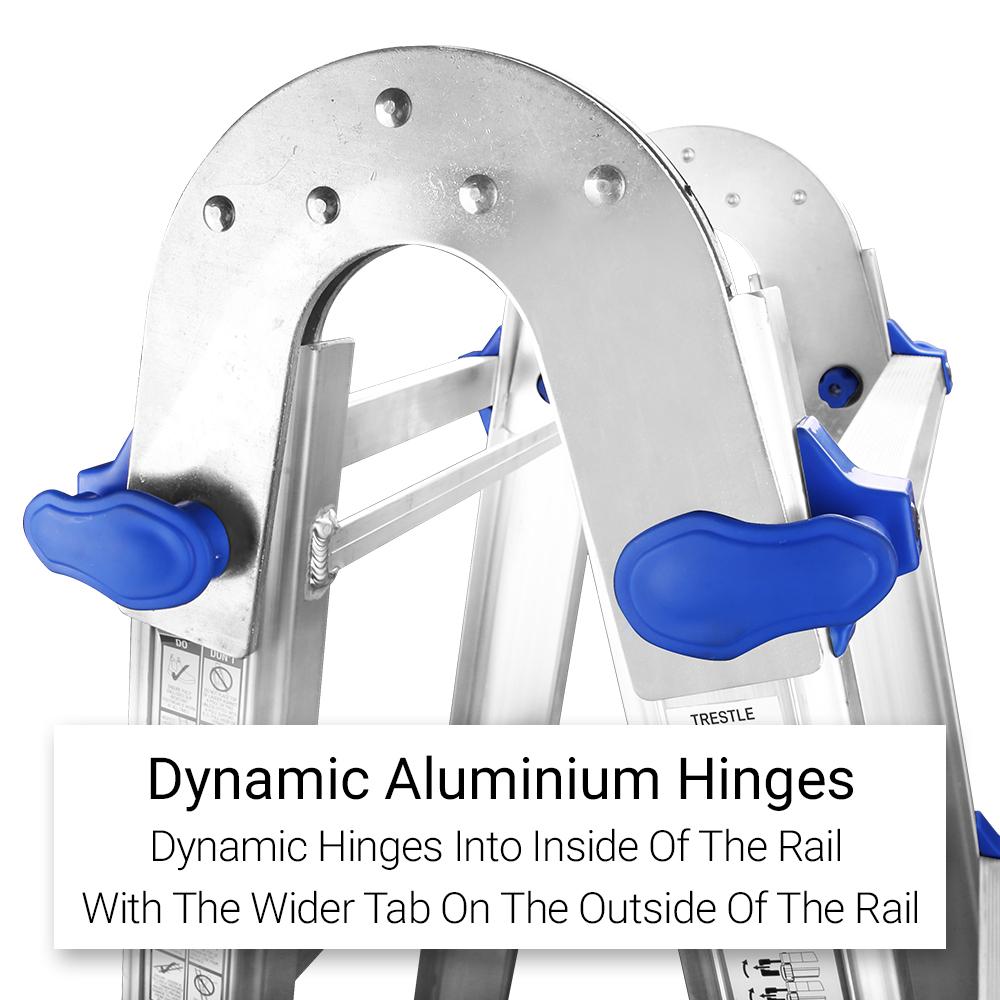 Climbrite CHINMU Dynamic Aluminium Hinges for Multi Fold Ladder AA92404C – image 4