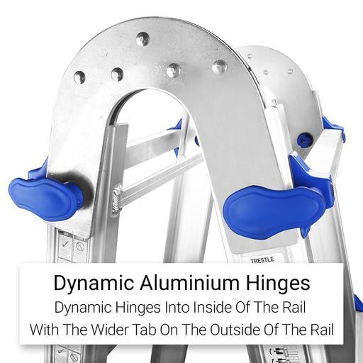 Climbrite CHINMU Dynamic Aluminium Hinges for Multi Fold Ladder AA92404C – image 4