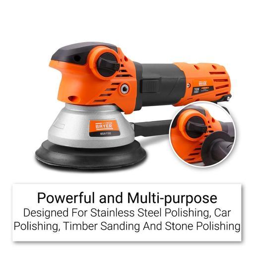 Bayer BSA150 710W 150mm (6") Orbital Sander & Polisher – image 3