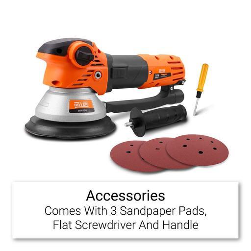 Bayer BSA150 710W 150mm (6") Orbital Sander & Polisher – image 2