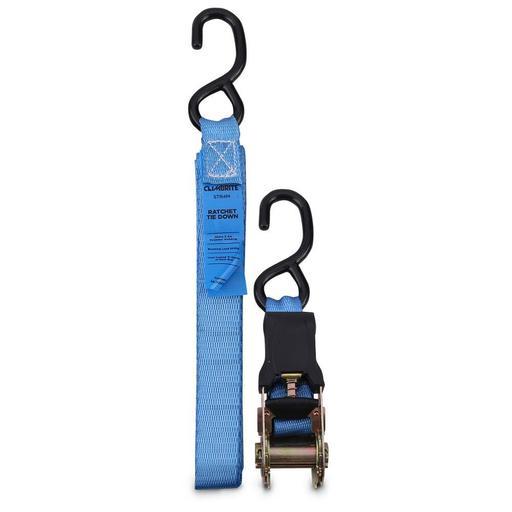 Climbrite STR4M 4-Pack 4m x 25mm Professional Ratchet Tie Down Straps – image 2