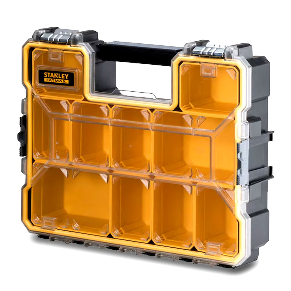 Stanley 1-97-518 FATMAX 10-Compartment Professional Deep Storage Organiser – image 1