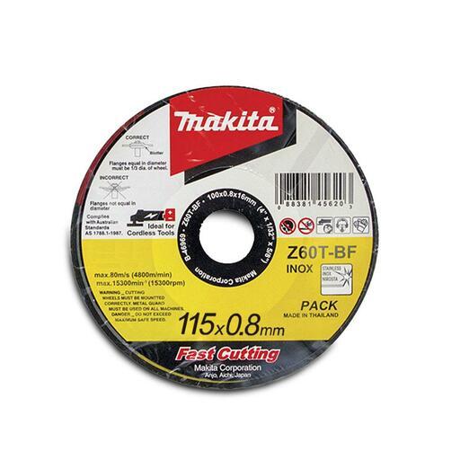 Makita B-46975-10 115mm (4.5") 10-Pack Inox Cutting Disc – image 2