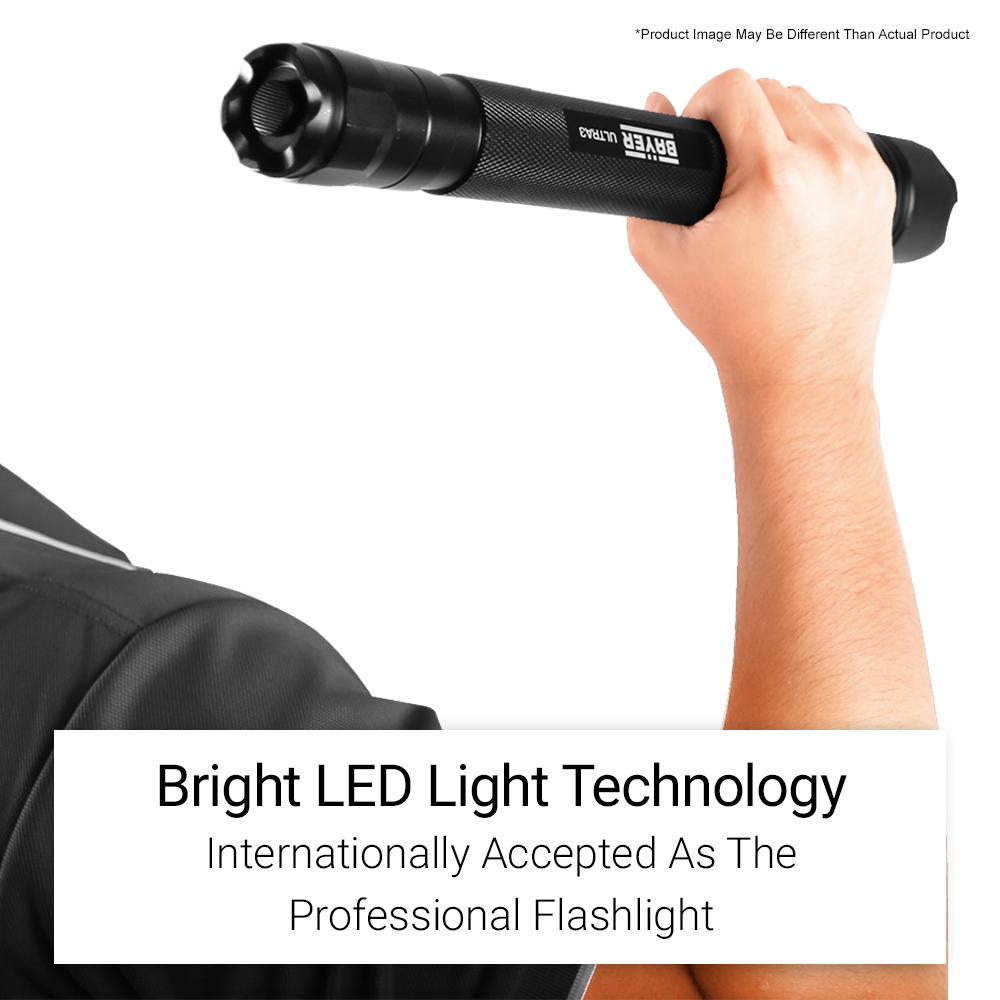 cree xm-l u2 rechargeable led flashlight gen 2 India Gadgets Bayer ULTRA2 12W 500LM CREE