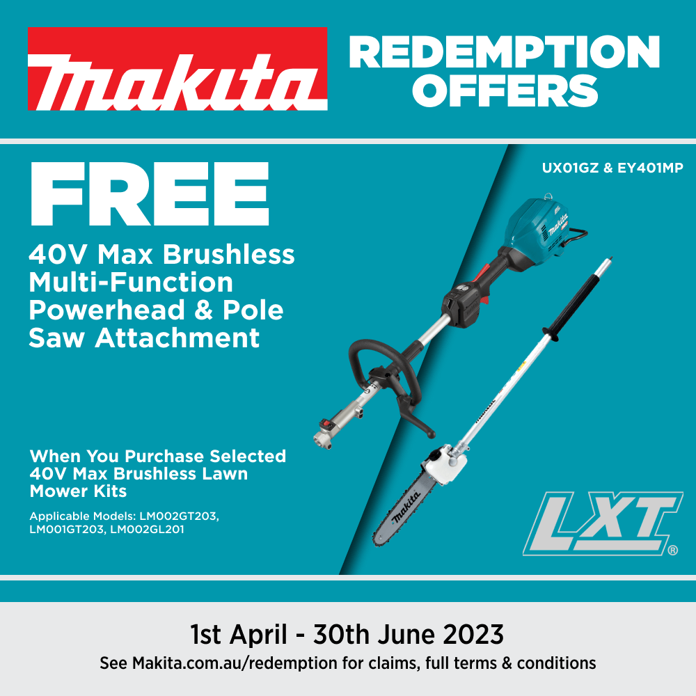 Makita LM002GL201 40V Max 8.0Ah Liion Cordless Brushless 534mm (21