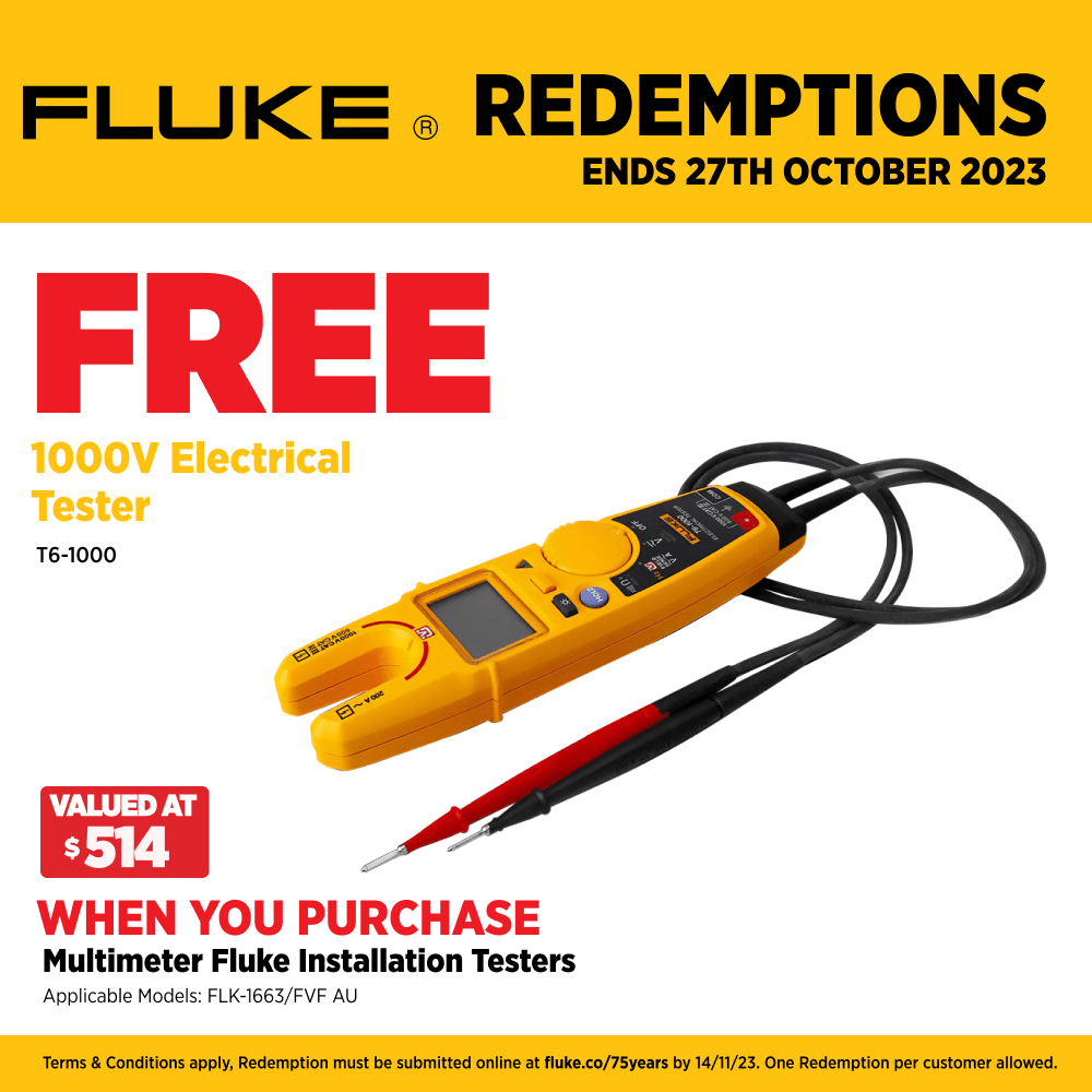 Fluke Flk Fvf Au Multimeter Installation Tester