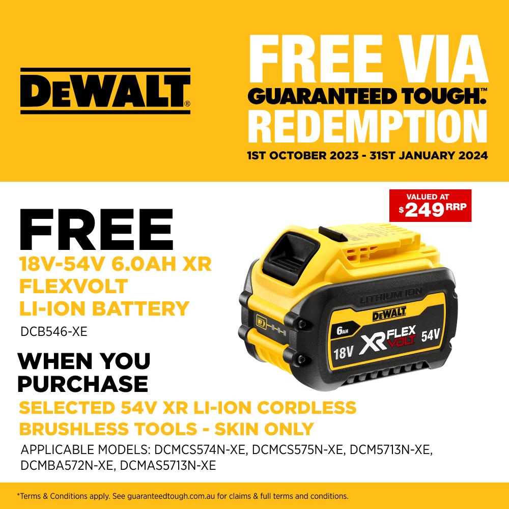 DeWalt DCMCS574N-XJ Cordless Chainsaw FlexVolt 54V High Powered Body excl.  batteries and charger