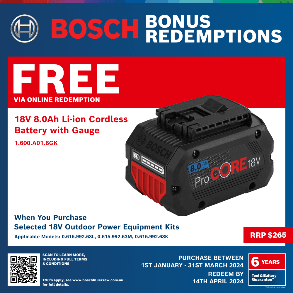 Bosch 18V 8Ah ProCore Battery