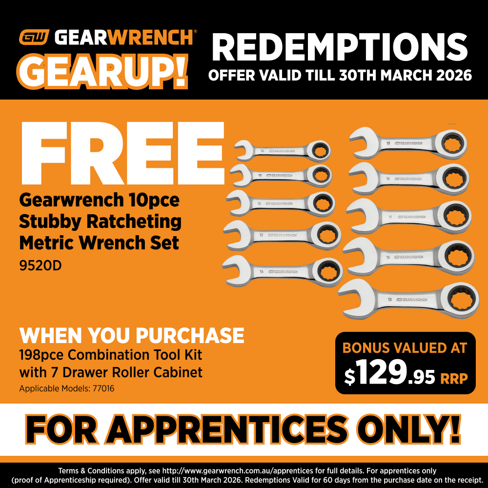 GEARWRENCH 77016 204pce Combination Tool Kit with 7 Drawer Roller