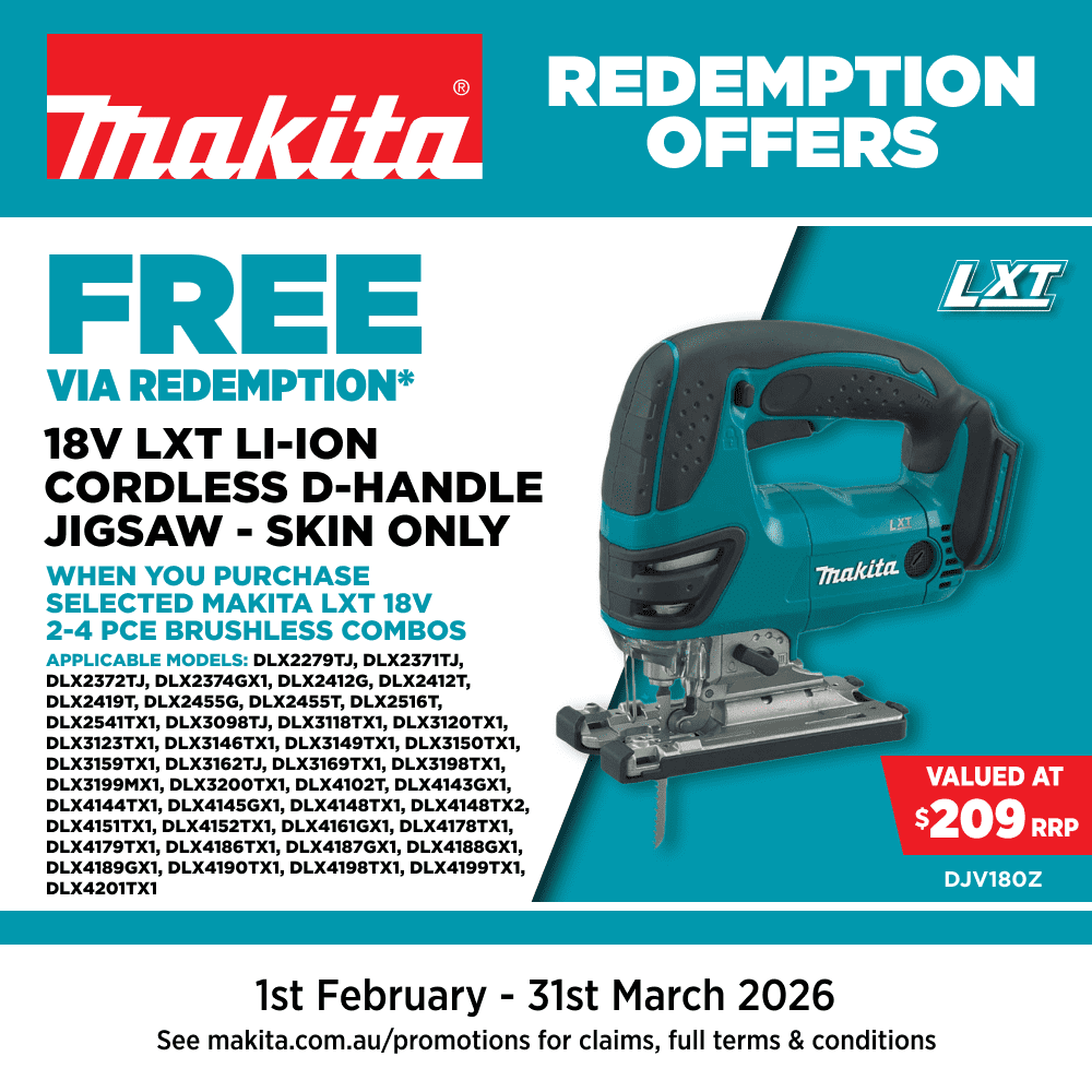 Makita Jigsaw DJV180Z 18V LXT Cordless 26mm 340W With 2 X 5.0Ah Batteries & Charger | UK Planet Tools