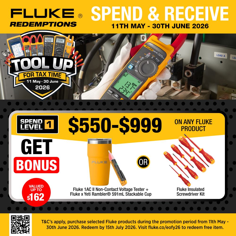 Fluke AC285 (1610159) SureGrip Nickel-Plated Steel Jaw Alligator Clips