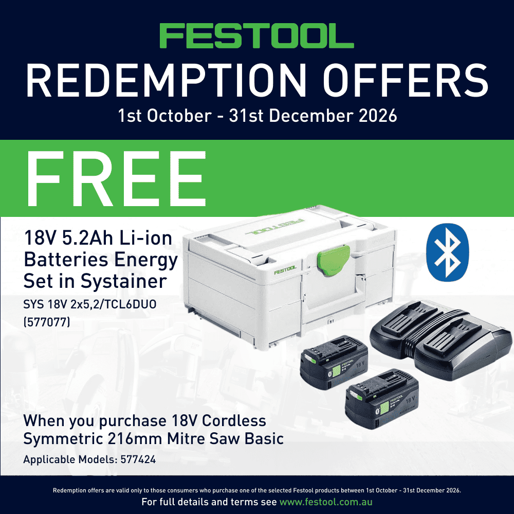 Festool SYMC 70 EB-Basic (577424) 18V Li-ion Cordless 216mm Symmetric Mitre Saw - Skin Only – image 3