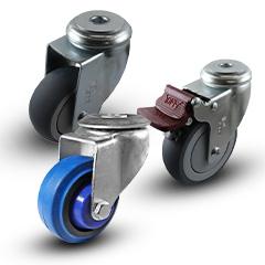 Zinc Bolthole Castors