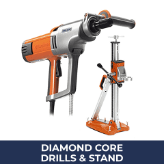 Diamond Core Drills & Stand
