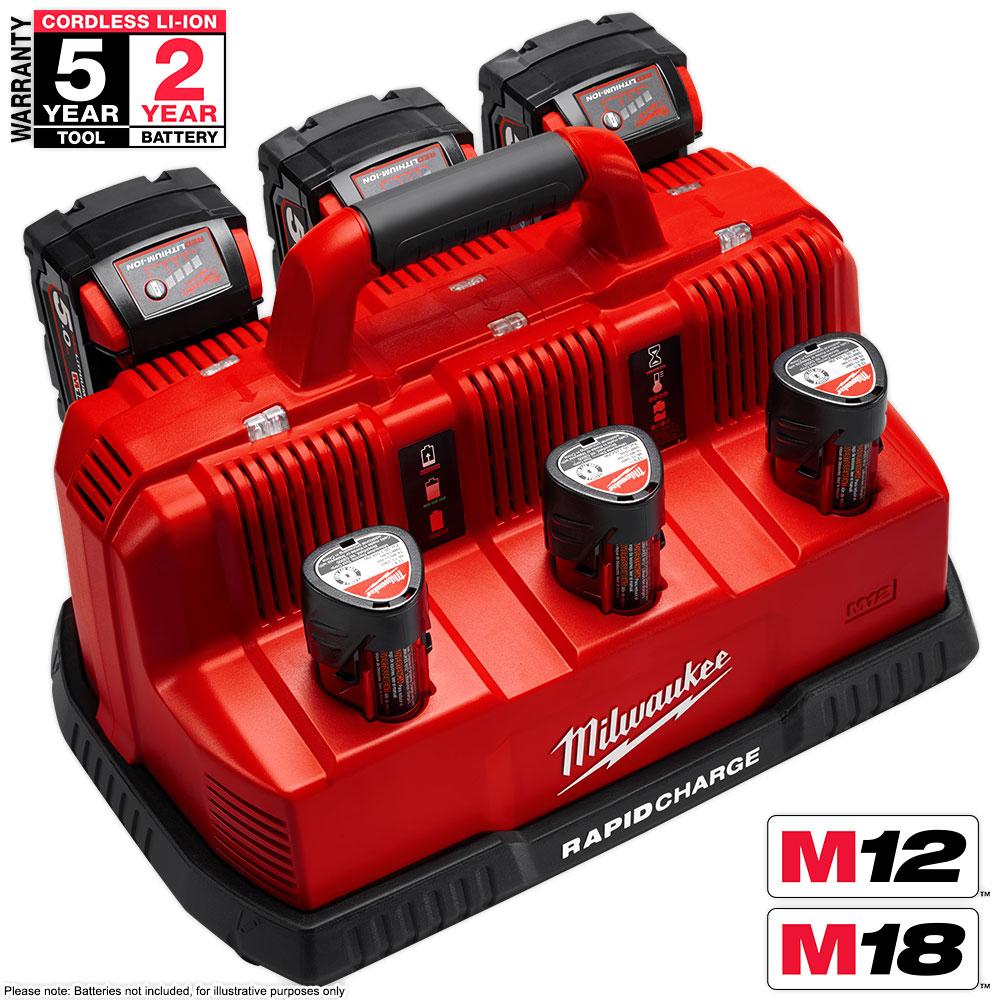 milwaukee-multi-voltage-battery-charger-12-18v